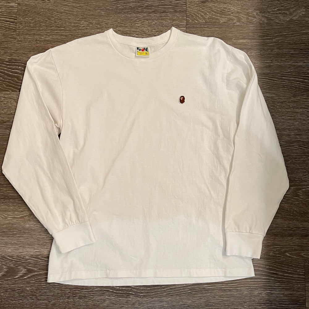 BAPE T-shirt Long sleeve (Extra Large)
